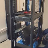 نصب رک و تجهیزات جانبی آن